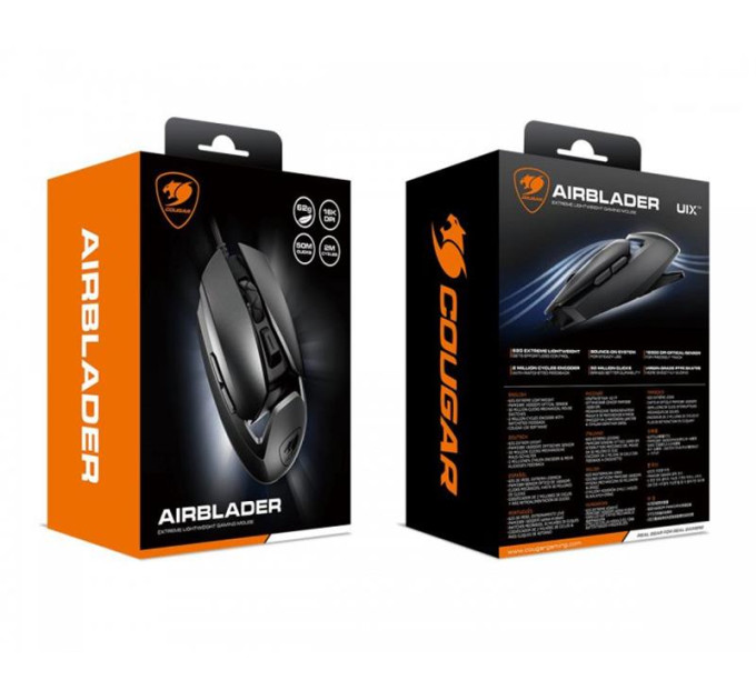 Cougar Мишка Cougar Airblader Black USB