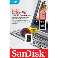 USB флеш накопичувач SanDisk 256GB Ultra Fit USB 3.1 (SDCZ430-256G-G46)