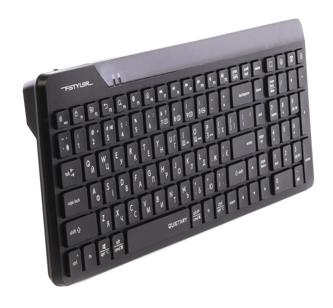 A4Tech Клавіатура бездротова A4Tech FBK23 AS Black