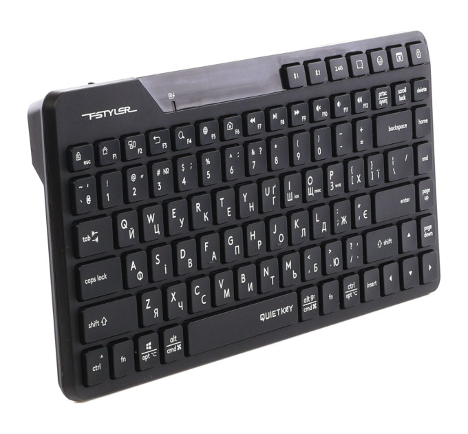 A4Tech Клавіатура бездротова A4Tech FBK26C AS Black