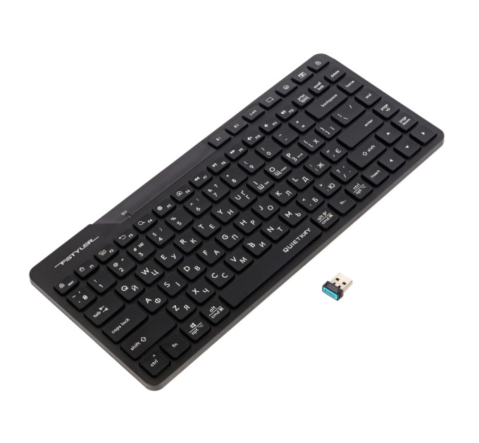 A4Tech Клавіатура бездротова A4Tech FBK26C AS Black
