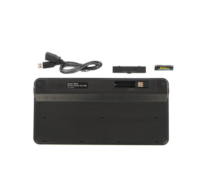 A4Tech Клавіатура бездротова A4Tech FBK30 Black