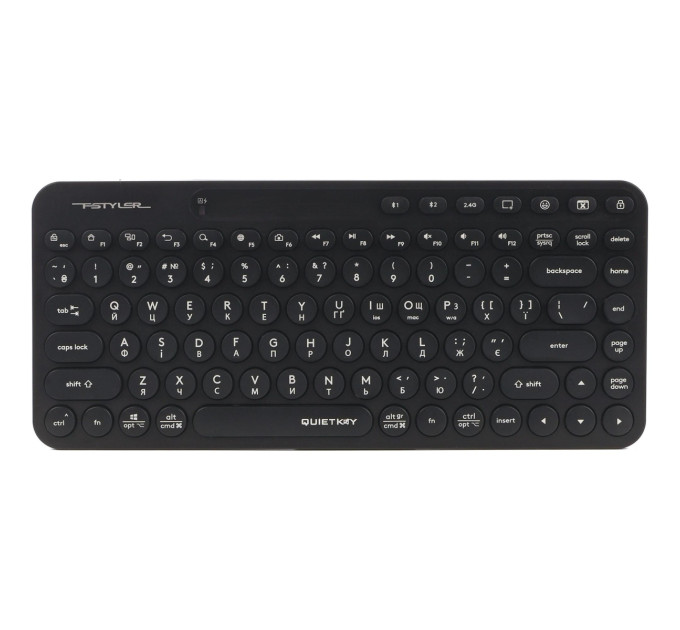 A4Tech Клавіатура бездротова A4Tech FBK36C AS Black