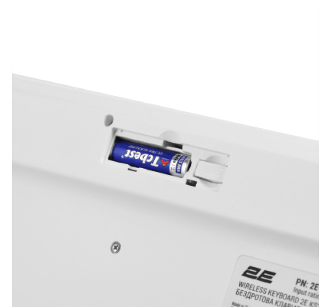 2E Клавіатура 2E KS260 106key Wireless UA White (2E-KS260WWH_UA)