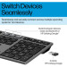 HP Клавіатура HP 720 Multi-Device Rechargeable Wireless/Bluetooth UA Black (9T5B1AA)