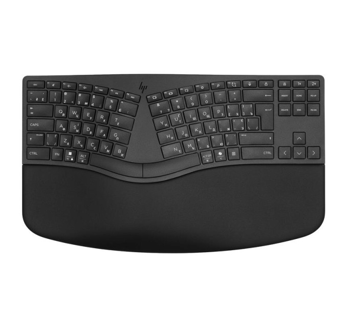 HP Клавіатура HP 960 BLK Ergonomic split-zone UA Black (7E755AA)
