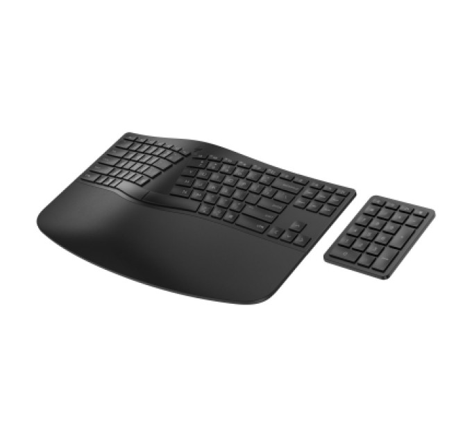 HP Клавіатура HP 960 BLK Ergonomic split-zone UA Black (7E755AA)