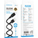 BOROFONE Дата кабель USB 2.0 AM to Micro 5P 2.0m Lenny silicone BX113 black BOROFONE (6941991115493)