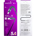 BOROFONE Дата кабель USB 2.0 AM to Lightning 1.0m 2.4A nylon BX32 black BOROFONE (6931474710413)