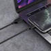 BOROFONE Дата кабель USB 2.0 AM to Lightning 1.0m 2.4A silicone BX42 black BOROFONE (6931474736727)