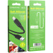 BOROFONE Дата кабель USB 2.0 AM to Lightning 1.0m 2.4A silicone BX42 black BOROFONE (6931474736727)