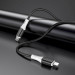 BOROFONE Дата кабель USB-C to Lightning 1.0m 3A 20W silicone BX79 black BOROFONE (6974443384727)