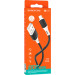 BOROFONE Дата кабель USB 2.0 AM to Micro 5P 1.0m 2.4A silicone BX79 black BOROFONE (6974443384765)