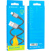 BOROFONE Дата кабель USB 2.0 AM to Lightning Famous silicone BX83 black BOROFONE (6974443386356)
