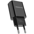 BOROFONE Зарядний пристрій BOROFONE BA20A Sharp USB 10.5W Black (6931474702081)