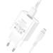 BOROFONE Зарядний пристрій BOROFONE BA74A Aspirer USB + cable USB to Micro 5P White (6974443388664)