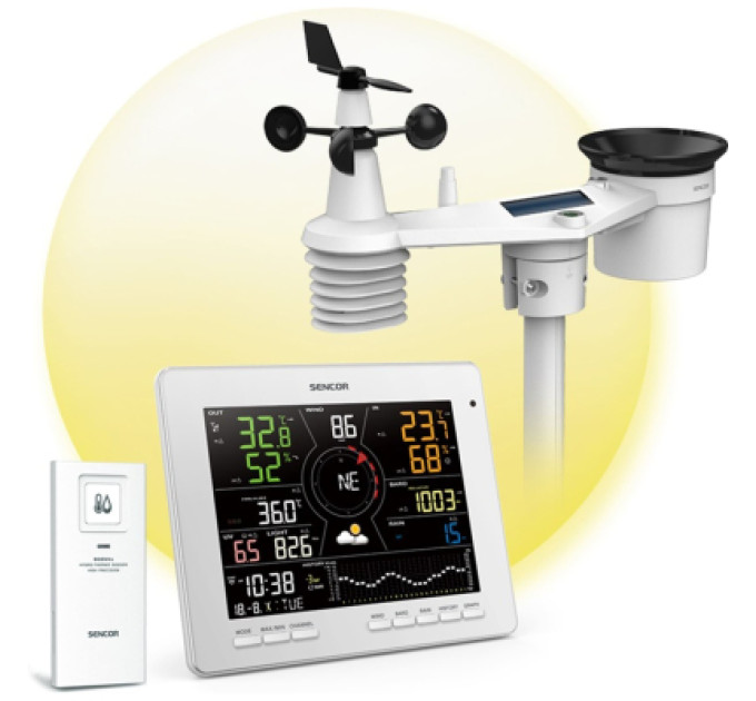 Sencor Метеостанція Sencor SWS16600WIFI