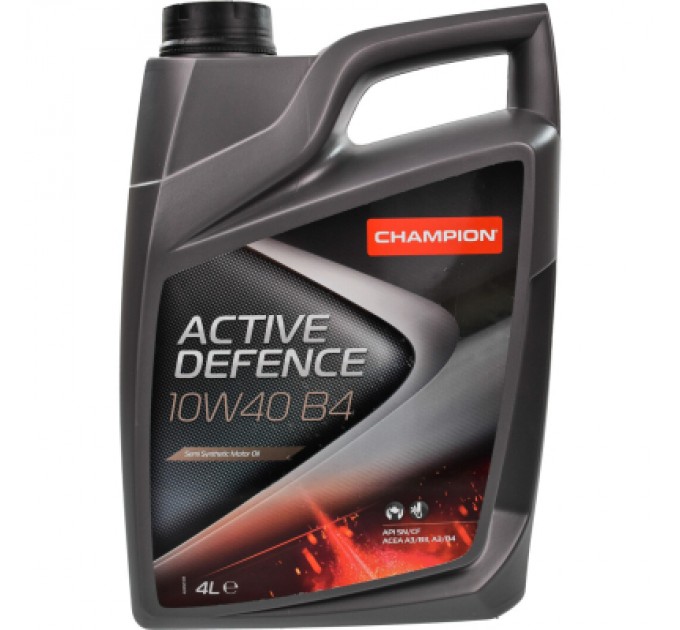 Champion Моторна олива Champion ACTIVE DEFENCE 10W40 B4 4л (8204111)