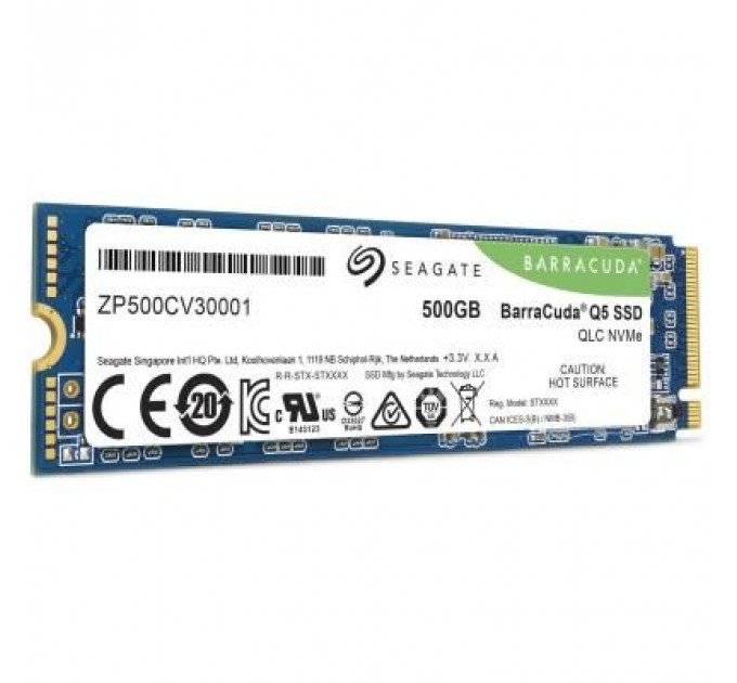 Накопичувач SSD M.2 2280 500GB Seagate (ZP500CV3A001)