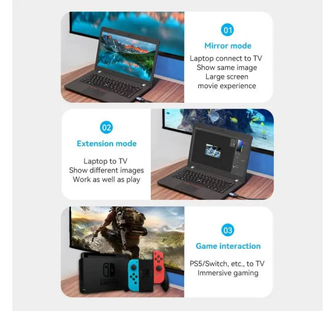 Vention Кабель Vention HDMI - HDMI V 2.0 (M/M), 3 м, Blue (ALHSI)