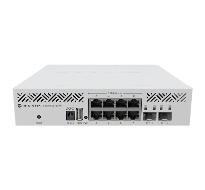 Mikrotik Комутатор мережевий Mikrotik CRS310-8G+2S+IN
