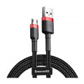 Baseus Дата кабель USB 2.0 AM to Micro 5P 2.0m CAMKLF 1.5A black-red Baseus (CAMKLF-C91)