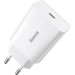 Baseus Зарядний пристрій Baseus Speed Mini Quick Charger White (CCFS-SN02)