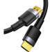 Baseus Кабель мультимедійний HDMI to HDMI 1.0m V2.0 Baseus (CADKLF-E01)