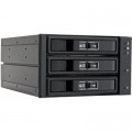 Chieftec Бекплейн Chieftec 2x5.25"/3x3.5" Hot-Swap Aluminium (CBP-2131SAS)