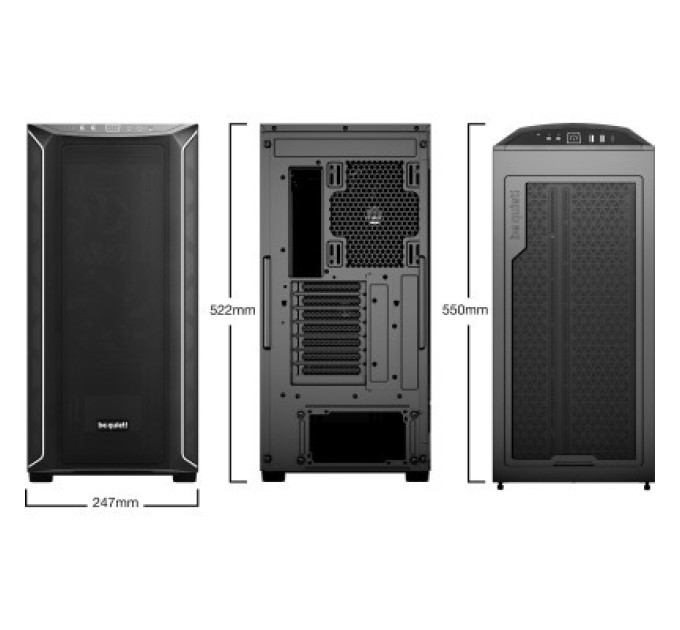 Be quiet! Корпус Be quiet! SHADOW BASE 800 DX Black (BGW61)