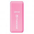 Зчитувач флеш-карт Transcend USB 3.0/3.1 Gen 1 Pink (TS-RDF5R)