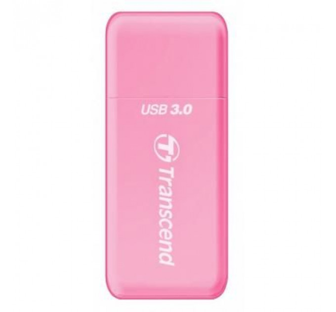 Зчитувач флеш-карт Transcend USB 3.0/3.1 Gen 1 Pink (TS-RDF5R)