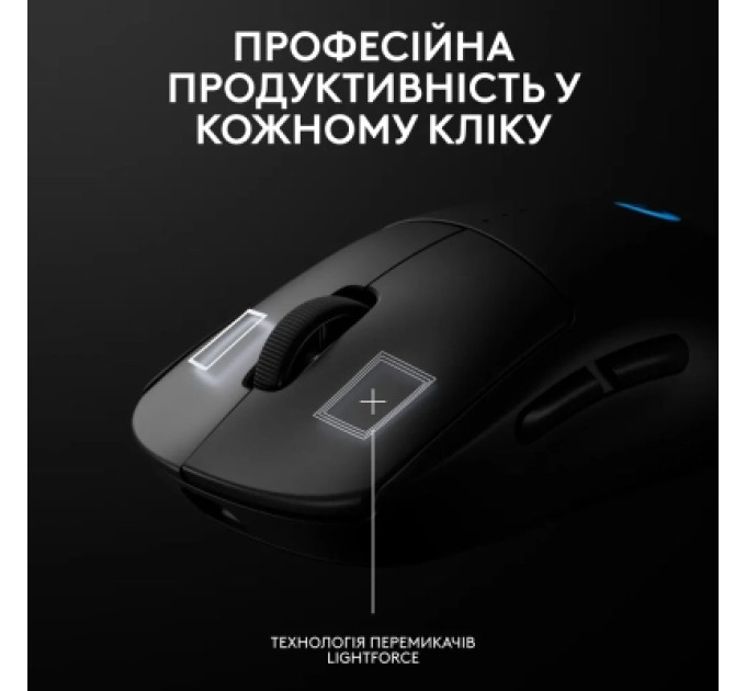 Logitech Мишка Logitech G Pro 2 Lightspeed Wireless Black (910-007295)