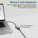 Promate Адаптер Promate USB Type-C - HDMI (M/F) Grey (medialink-h1.grey)