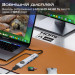 Promate USB-хаб Promate ComandHub-Lite USB Type-C Grey