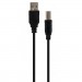 Vinga Кабель для принтера USB 2.0 AM/BM 3.0 m Vinga (VCPDCAMBM3.0BK)