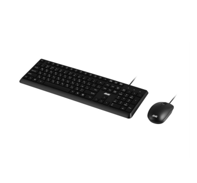 2E Комплект 2E MK405 USB UA Black (2E-MK405UBK_UA)