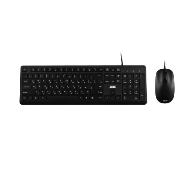 2E Комплект 2E MK405 USB UA Black (2E-MK405UBK_UA)