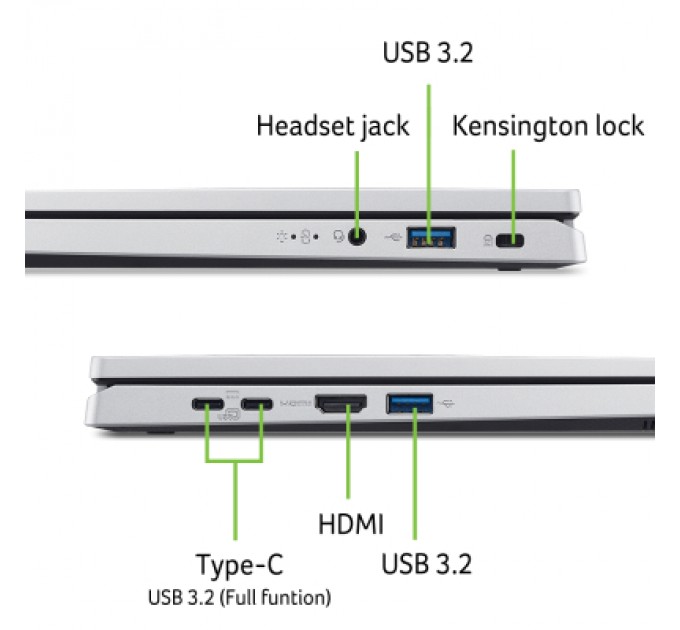 Acer Ноутбук Acer Aspire Go 14 AG14-32P-39ZR (NX.J3QEU.005)