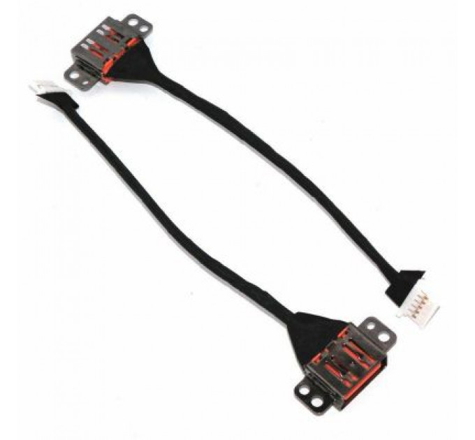 Роз'єм живлення ноутбука з кабелем Lenovo PJ862 (bevel USB), 5-pin, 9 см (A49087)