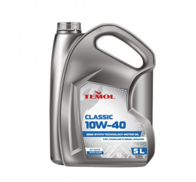 TEMOL Моторна олива TEMOL Classic 10W40 5л (TEMOL 62894)