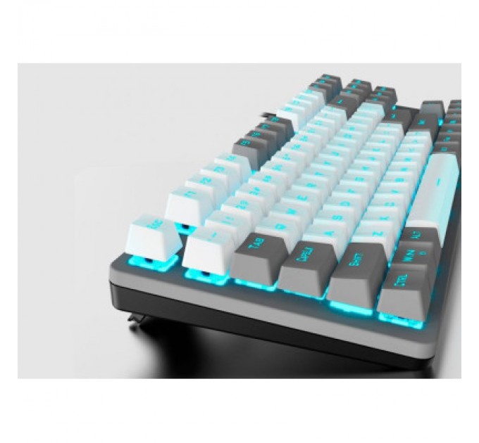 Aula Клавіатура Aula F3287 Keycap KRGD Blue USB UA Grey/White (6948391240954)