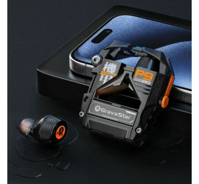 GravaStar Навушники GravaStar Sirius P9 Plus Black (GSP9PLUS_BLK)