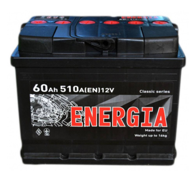 ENERGIA Акумулятор автомобільний ENERGIA 60Аh (000022387)