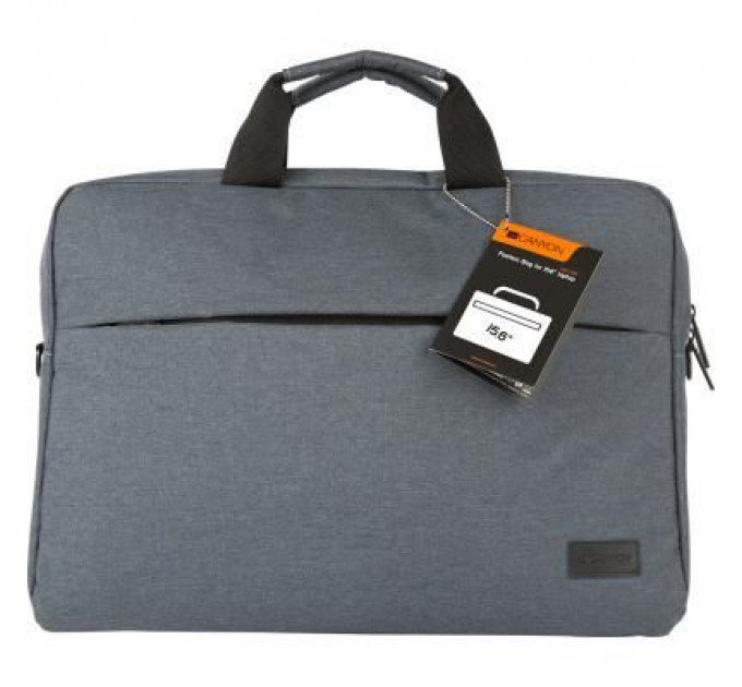 Сумка для ноутбука Canyon 16" B-4 Elegant Gray laptop bag (CNE-CB5G4)