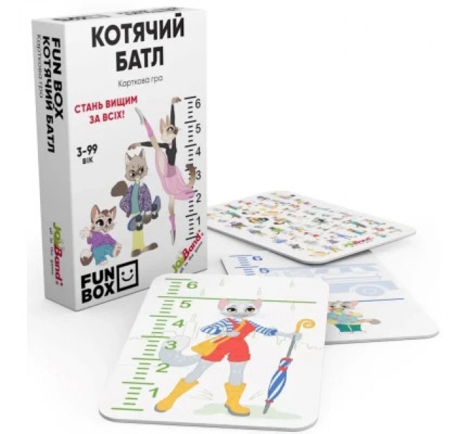 JoyBand Настільна гра JoyBand FunBox Котячий батл (FB0003)