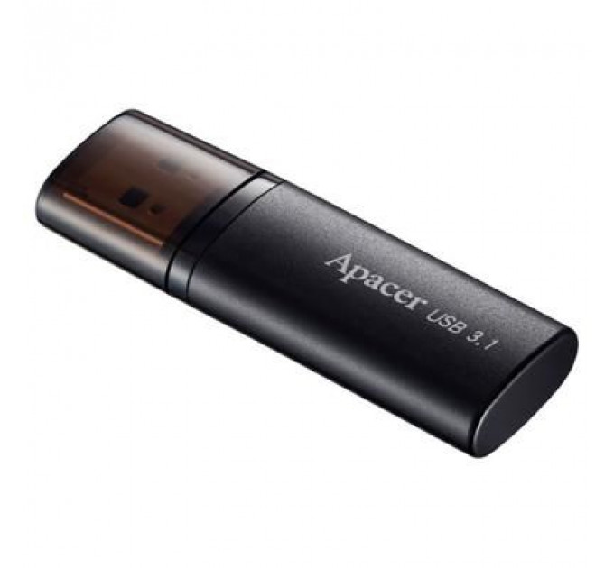 USB флеш накопичувач Apacer 32GB AH25B Black USB 3.1 (AP32GAH25BB-1)
