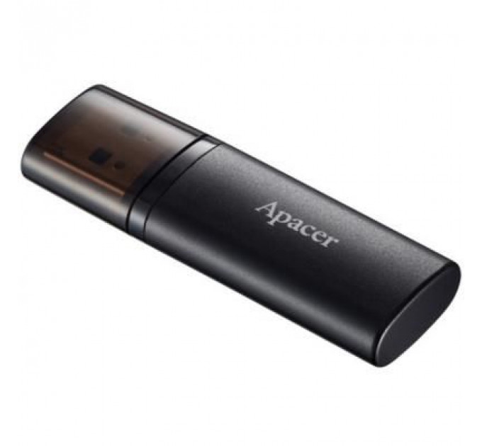 USB флеш накопичувач Apacer 64GB AH25B Black USB 3.1 (AP64GAH25BB-1)