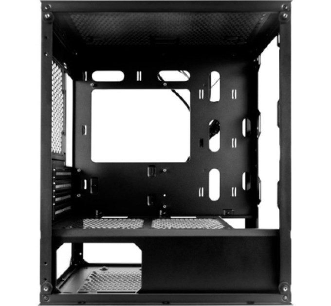 1stPlayer Корпус 1stPlayer X4-M-BK-2F1P-1F1