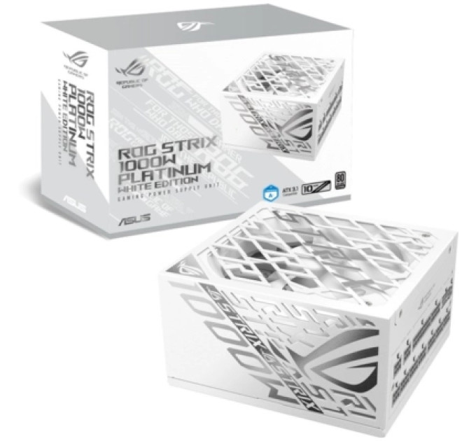 ASUS Блок живлення ASUS 1000W ROG Strix Platinum White Edition (90YE00W4-B0NA00)